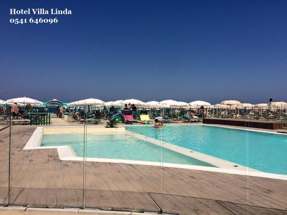 Hotel Villa Linda - Family Hotel - Nuova Costruzione Antisismica 리치오네 외부 사진